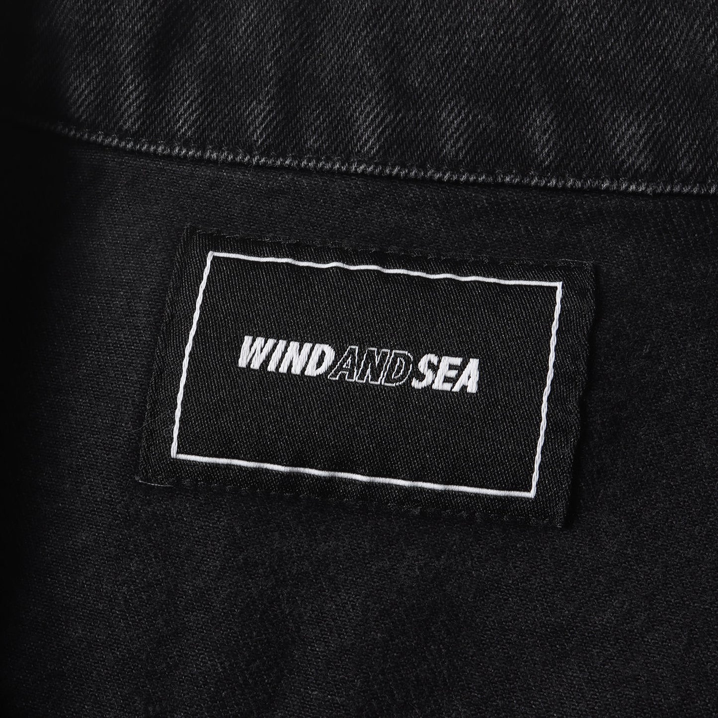24SS バックロゴ 3rdタイプ デニムジャケット(Sea Denim Jacket)