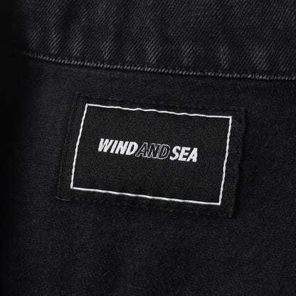 24SS バックロゴ 3rdタイプ デニムジャケット(Sea Denim Jacket)