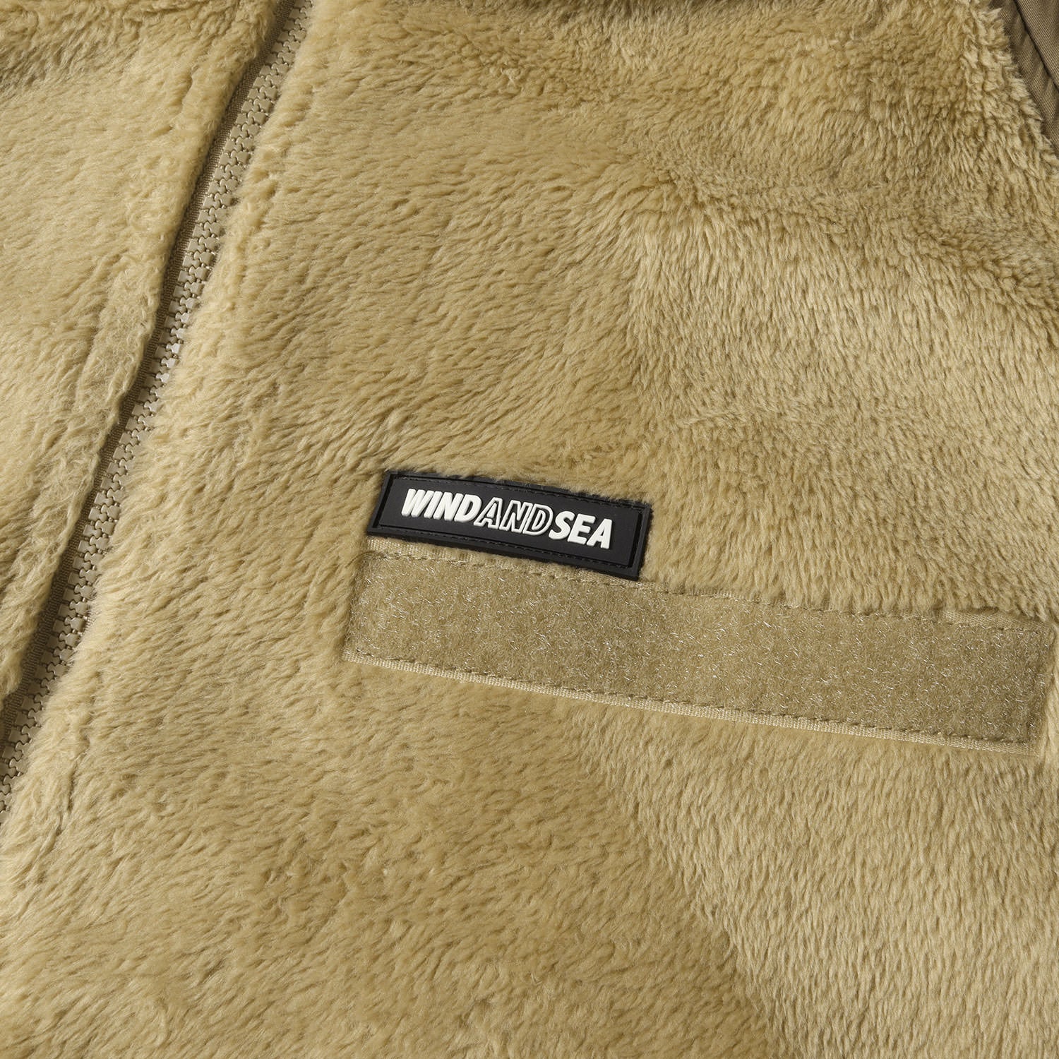 WIND AND SEA (ウィンダンシー) ミリタリー フリース ジャケット