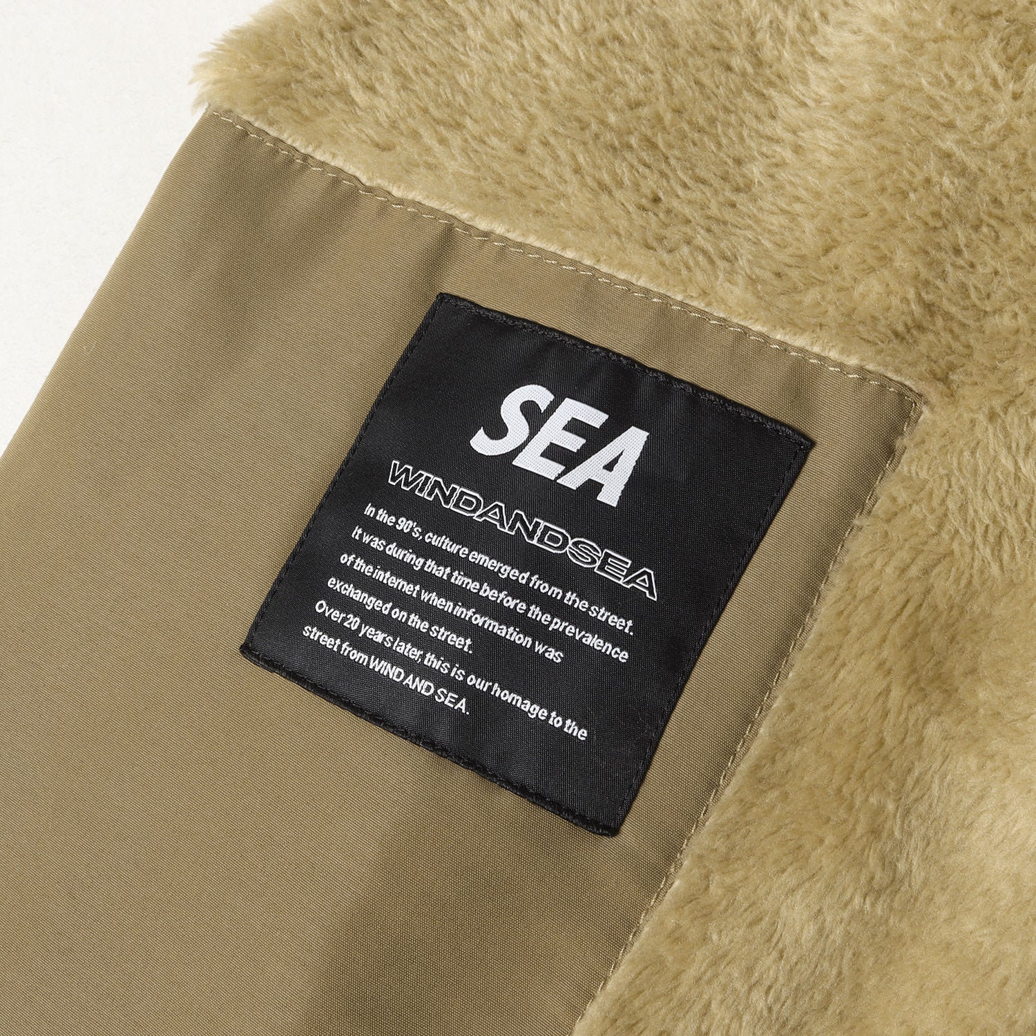 ⚠️ぷー⚠️ウィンダンシー ミリタリーフリースジャケットＭ WIND AND SEA (ウィンダンシー) ミリタリー フリース ジャケット