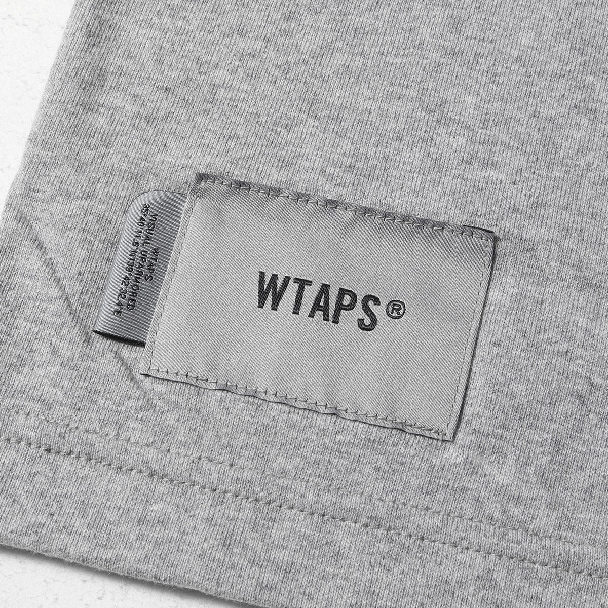 WTAPS (ダブルタップス) 23AW カレッジロゴ ロングスリーブ Tシャツ 