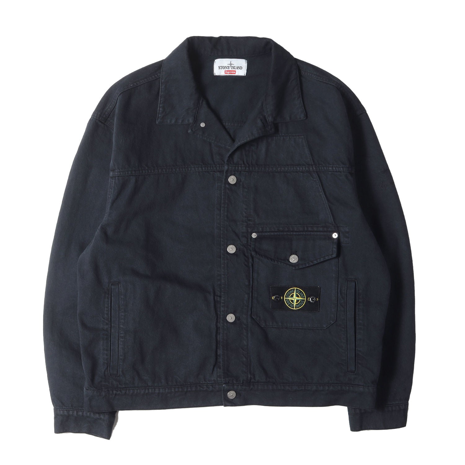 Supreme (シュプリーム) 23AW ×STONE ISLAND バックロゴ デニム トラッカージャケット(Denim Trucker  Jacket) - ブランド古着の通販・買取 | BEEGLE by Boo-Bee