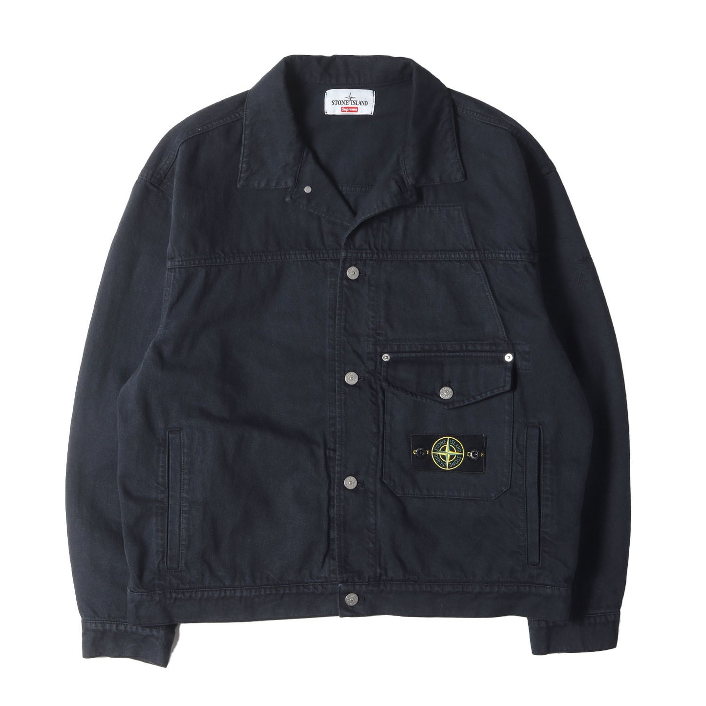 Supreme (シュプリーム) 23AW ×STONE ISLAND バックロゴ デニム 