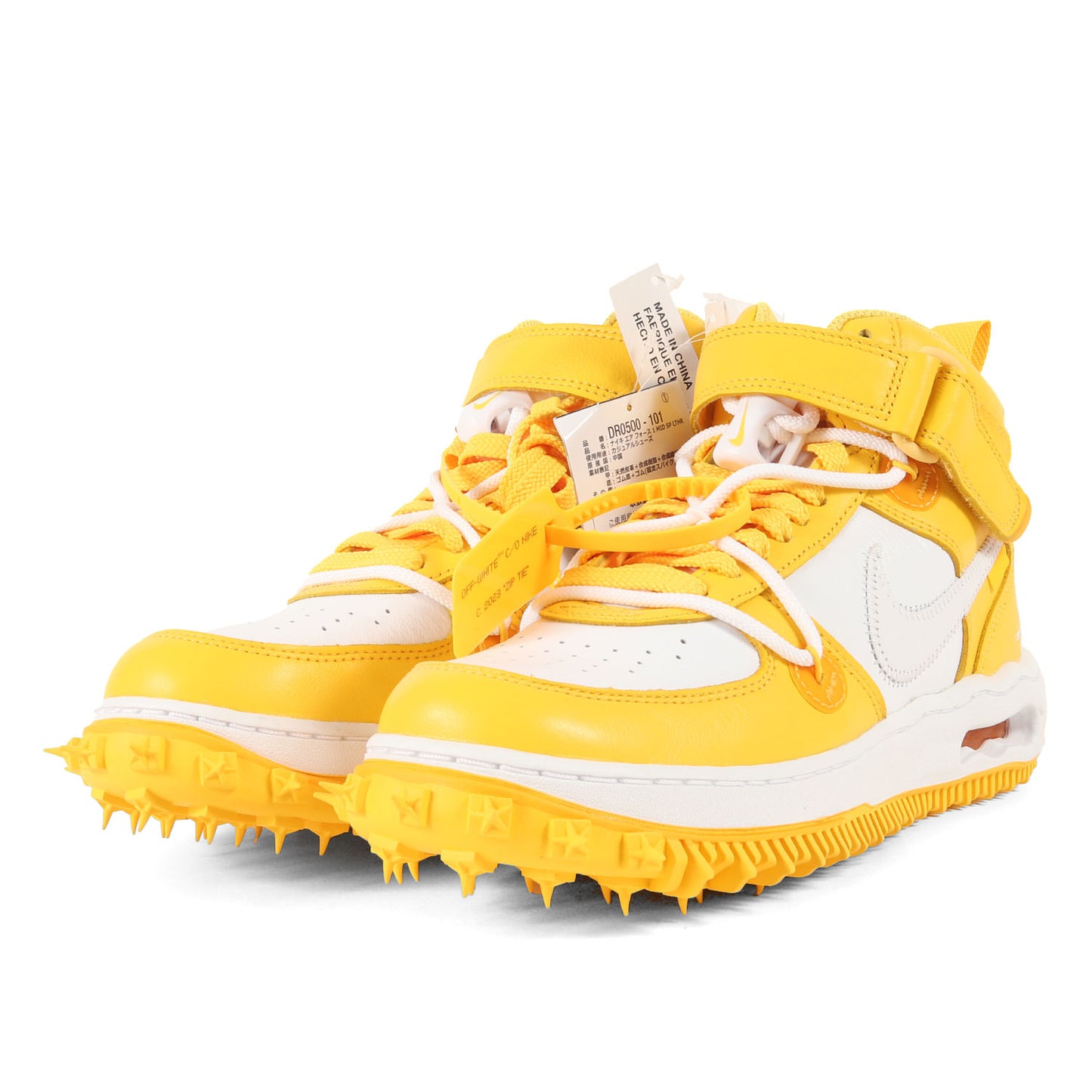 23SS ×NIKE AIR FORCE 1 MID SP LTHR VARSITY MAIZE (DR0500-101)