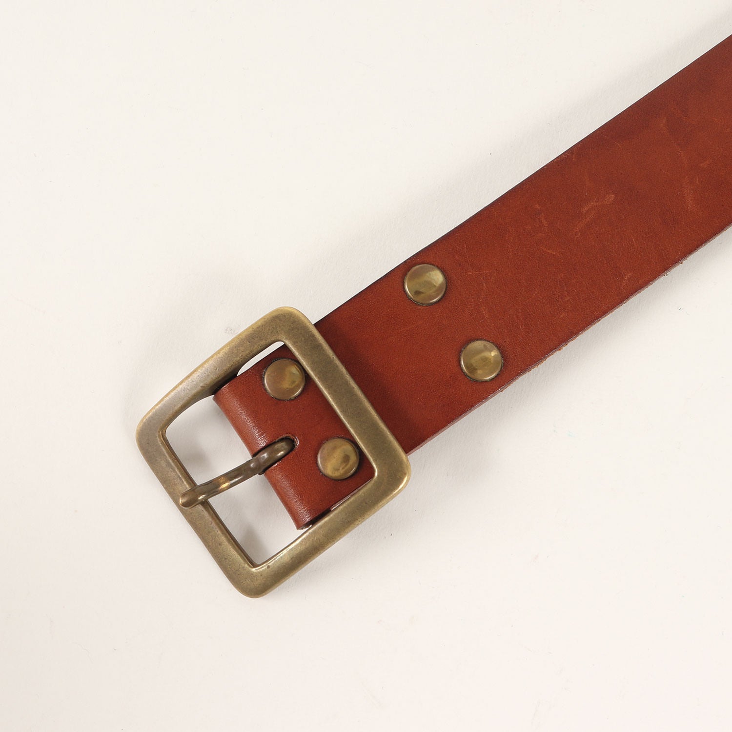 TMT (ティーエムティー) レザー バックル ベルト - ブランド古着の通販  