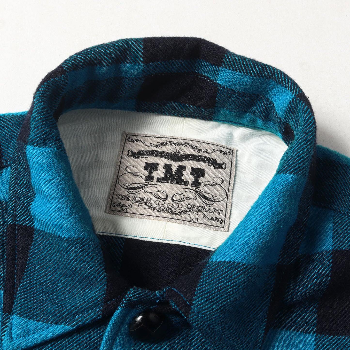 コットン/ウール バッファローチェック シャツ(COTTON WOOL BUFFALO CHECK SHIRTS)