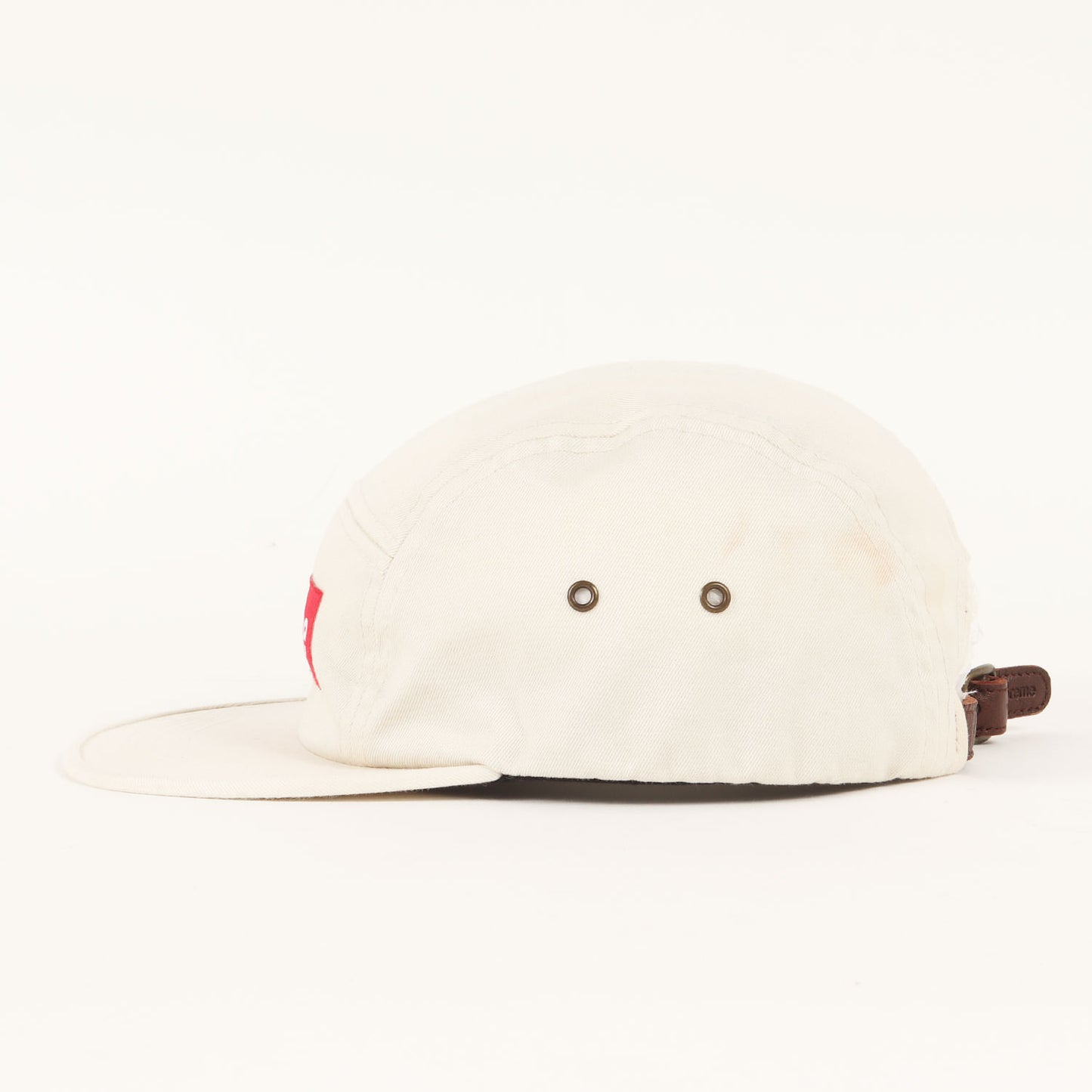 ウォッシュド チノ ツイル BOXロゴ キャンプキャップ(Washed Chino Twill Camp Cap)