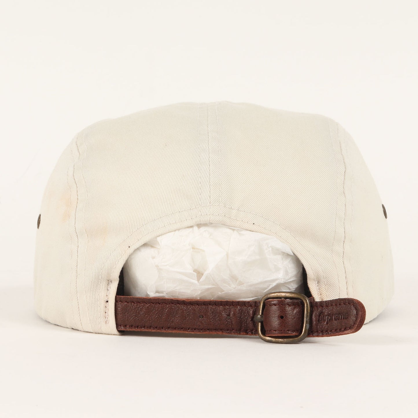 ウォッシュド チノ ツイル BOXロゴ キャンプキャップ(Washed Chino Twill Camp Cap)