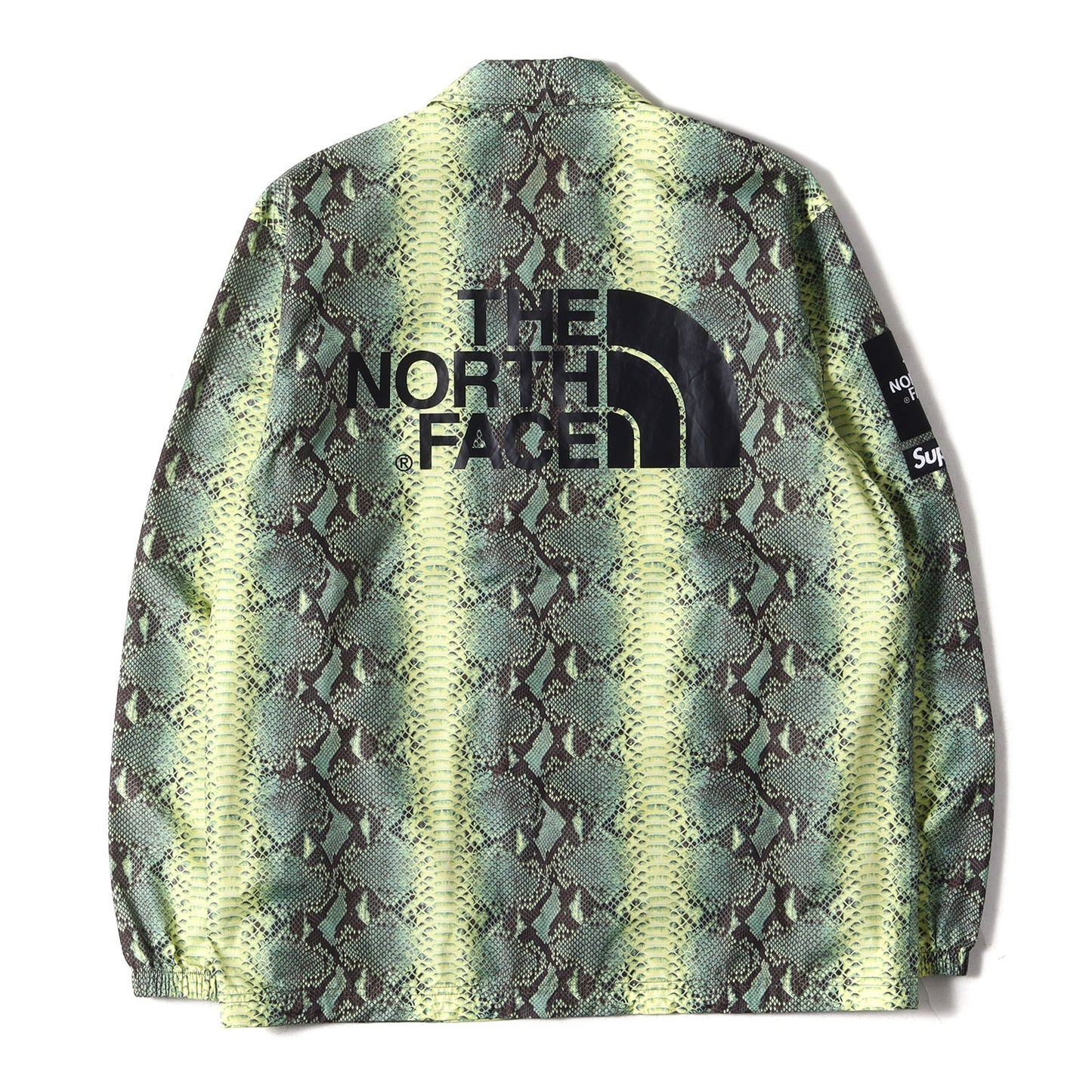 ×THE NORTH FACE スネーク柄 コーチジャケット(Snakeskin Taped Seam Coaches Jacket)