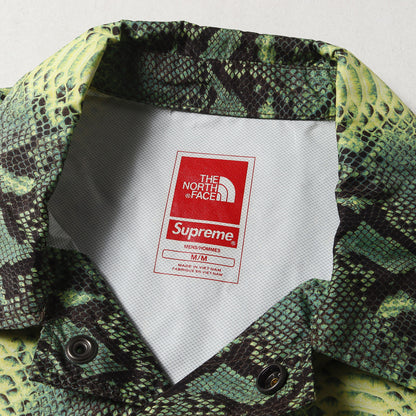 ×THE NORTH FACE スネーク柄 コーチジャケット(Snakeskin Taped Seam Coaches Jacket)