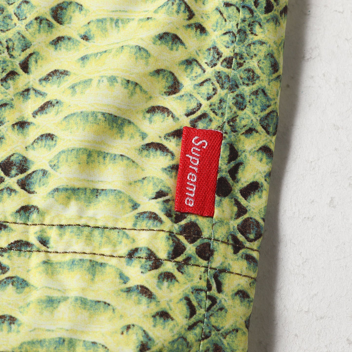 ×THE NORTH FACE スネーク柄 コーチジャケット(Snakeskin Taped Seam Coaches Jacket)