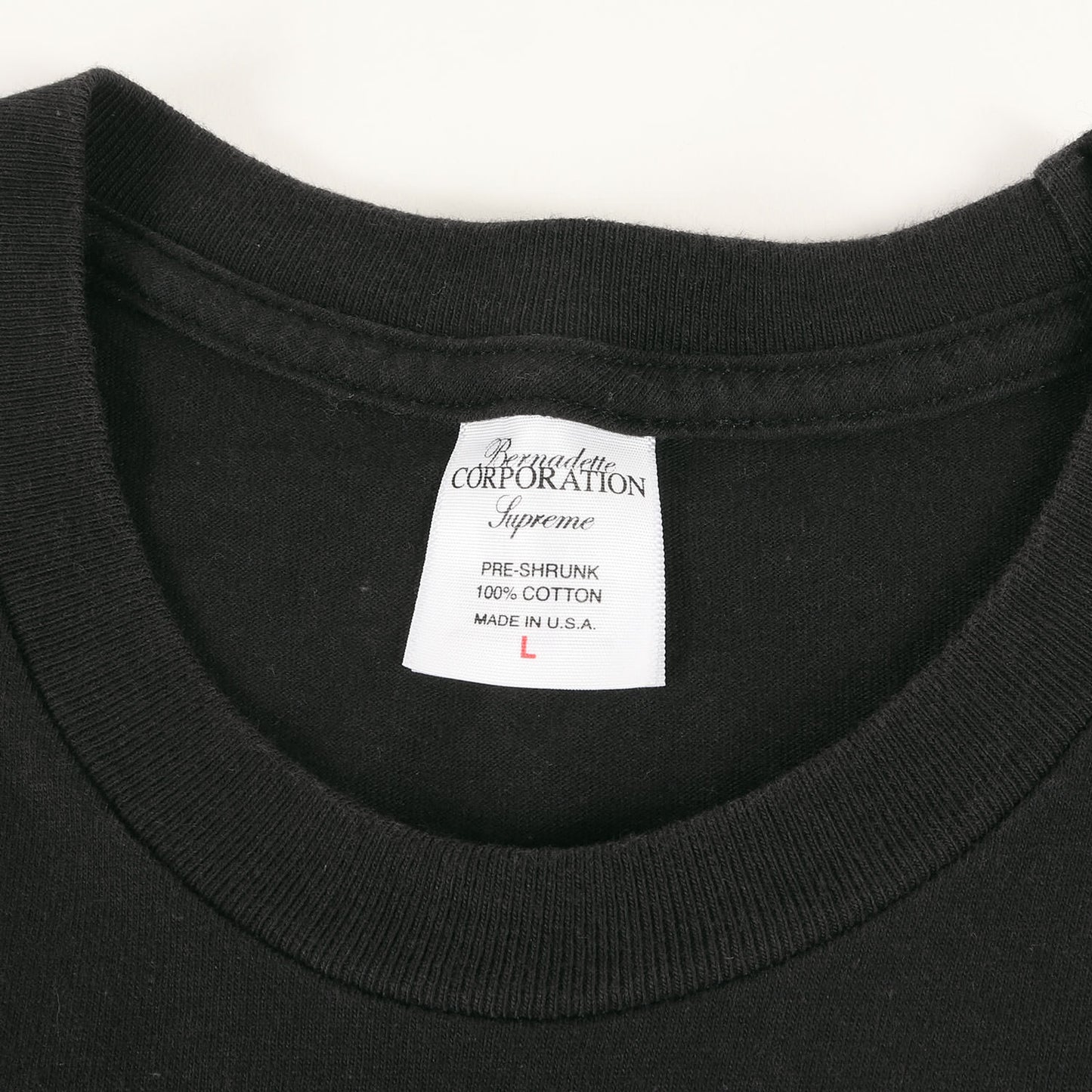 23SS ×Bernadette Corporation フォト Tシャツ(Fuck Tee)