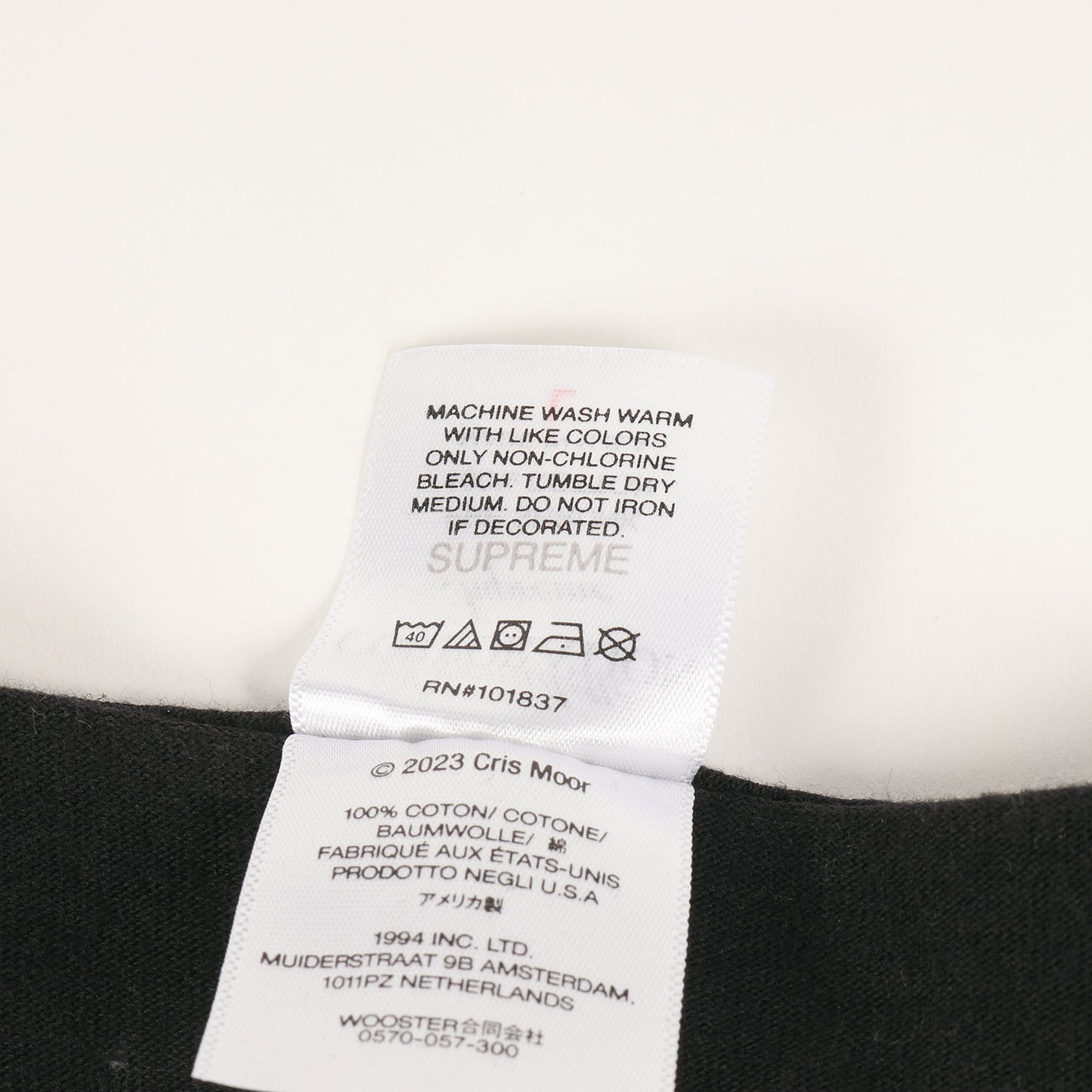 23SS ×Bernadette Corporation フォト Tシャツ(Fuck Tee)