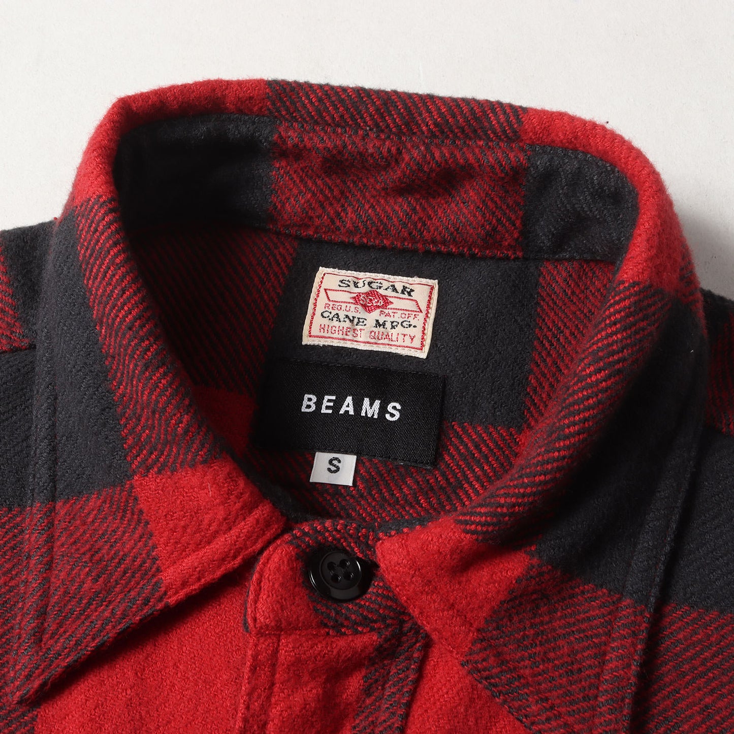 21AW BEAMS別注 オーバーサイズ バッファローチェック フランネルシャツ(Flannel Check Shirt)