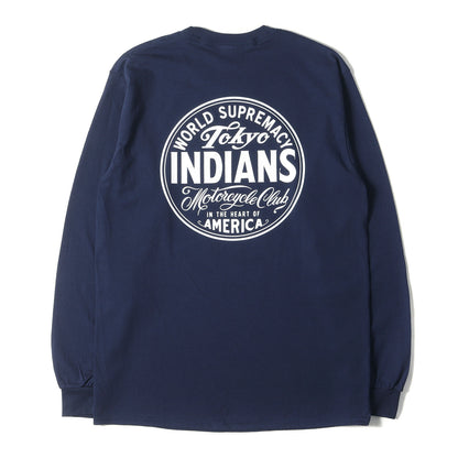 東京インディアンズ IN THE WINDロゴ ロングスリーブ Tシャツ