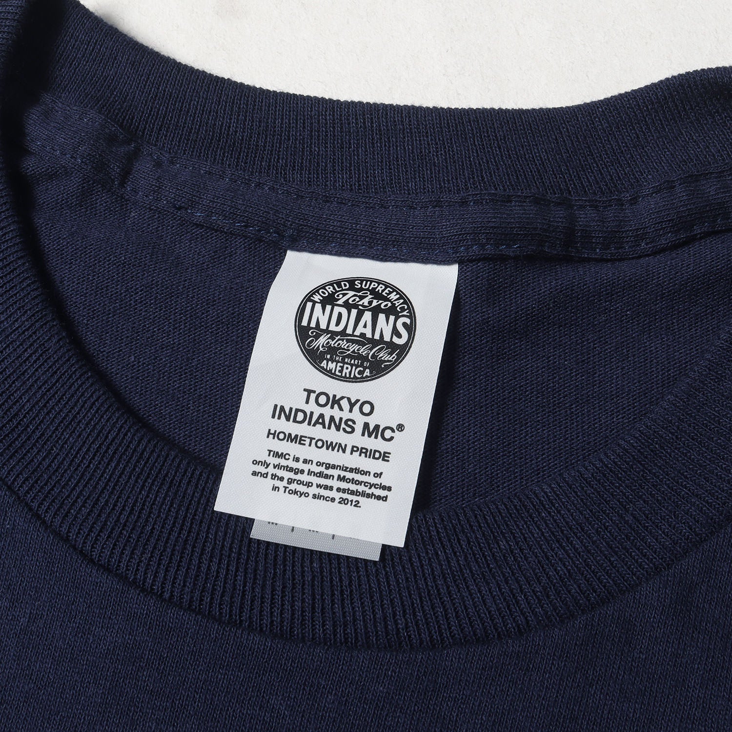 東京インディアンズ IN THE WINDロゴ ロングスリーブ Tシャツ