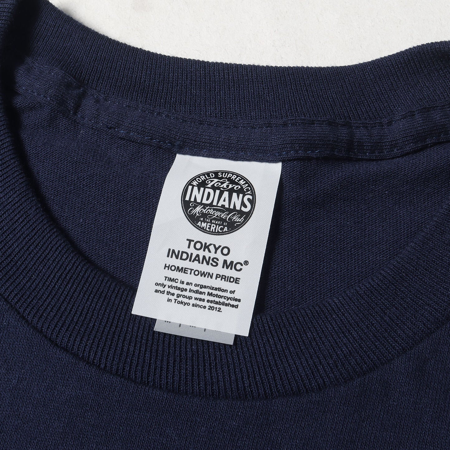 東京インディアンズ IN THE WINDロゴ ロングスリーブ Tシャツ