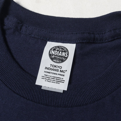 東京インディアンズ IN THE WINDロゴ ロングスリーブ Tシャツ