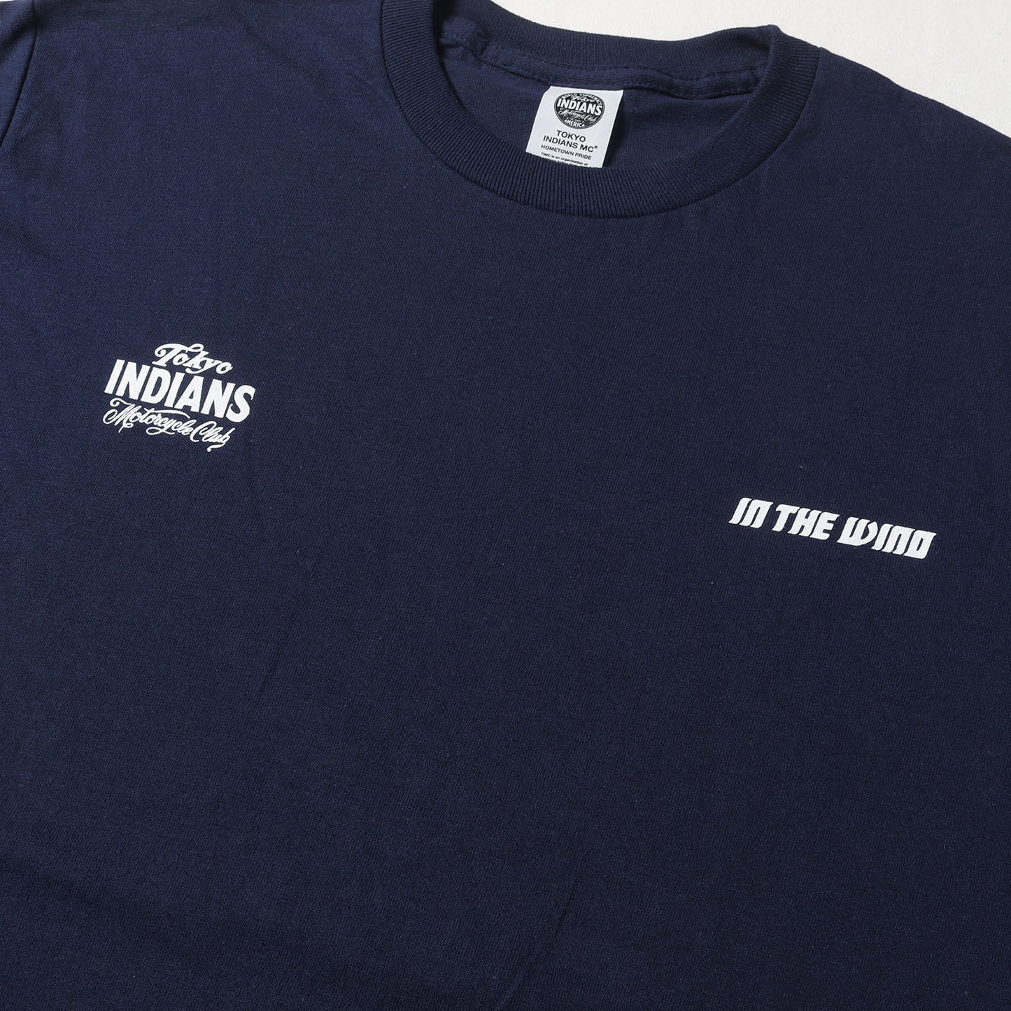 東京インディアンズ IN THE WINDロゴ ロングスリーブ Tシャツ