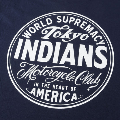 東京インディアンズ IN THE WINDロゴ ロングスリーブ Tシャツ