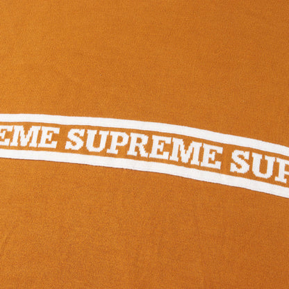 ブランドロゴ ストライプ コットン ニット(Logo Stripe Knit Top)