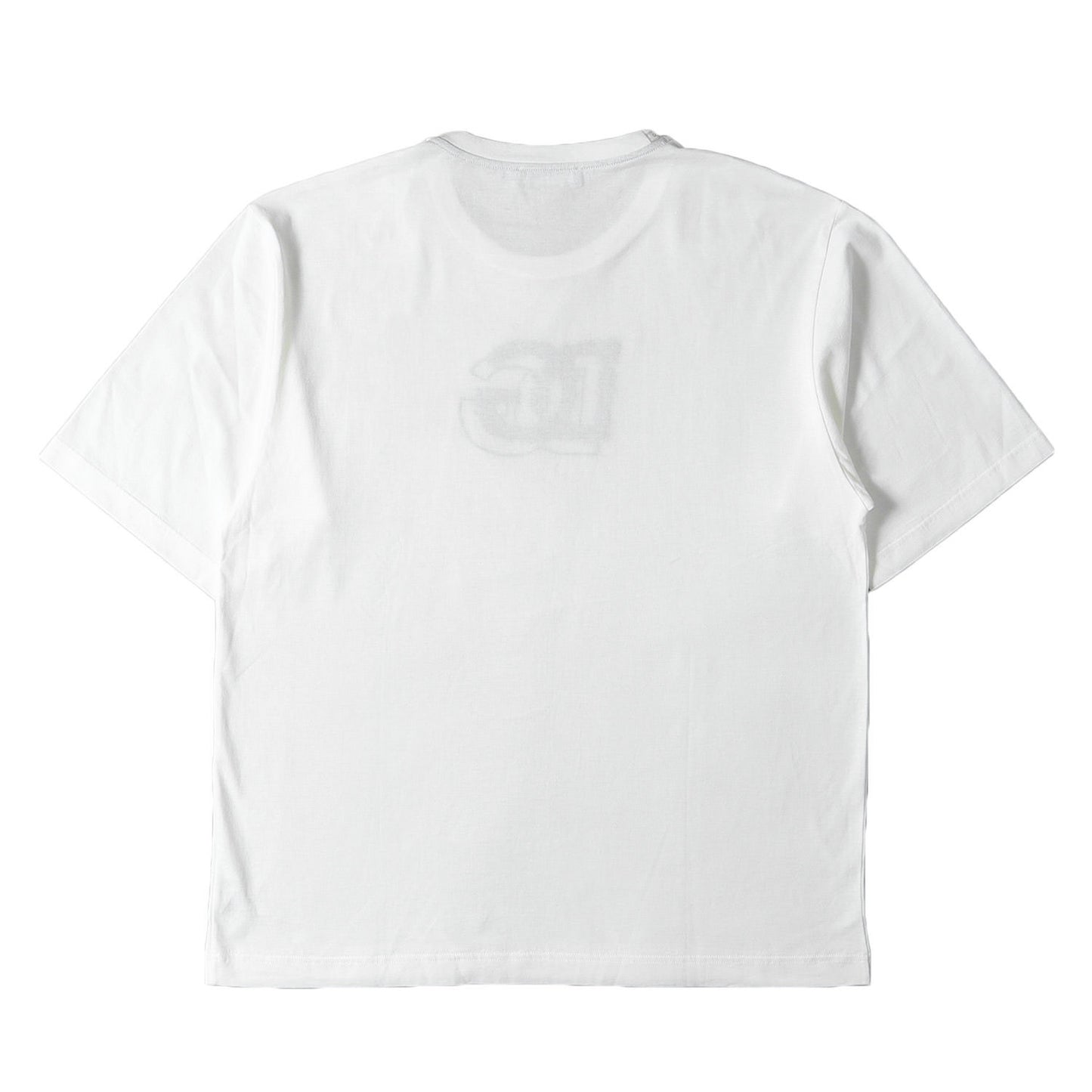近年モデル DGロゴ刺繍 クルーネック Tシャツ(Logo Printed Short-sleeved T-shirt)