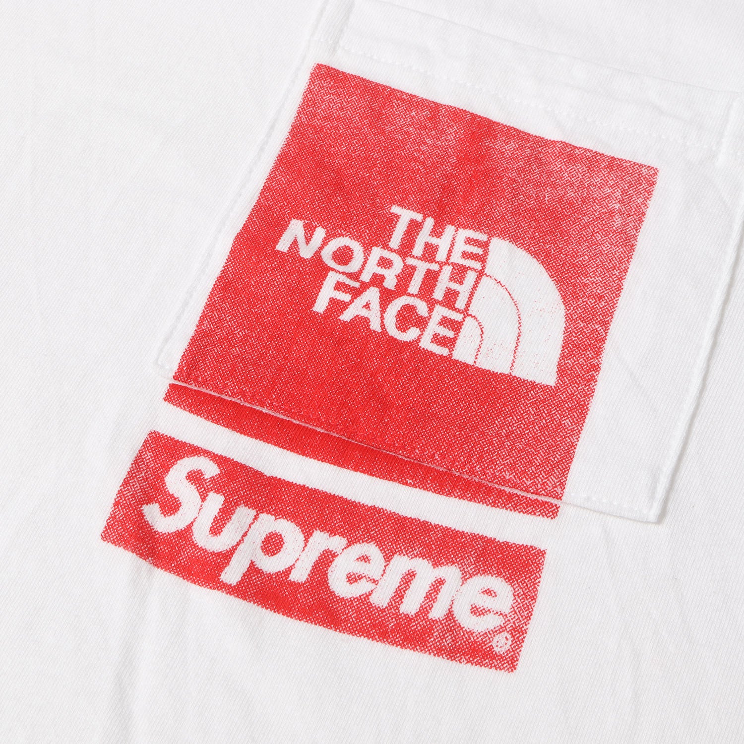 Supreme (シュプリーム) 23SS ×THE NORTH FACE ロゴプリント ポケット 