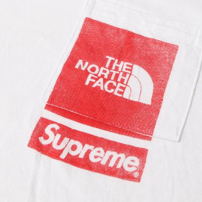 23SS ×THE NORTH FACE ロゴプリント ポケット Tシャツ(Printed Pocket Tee)