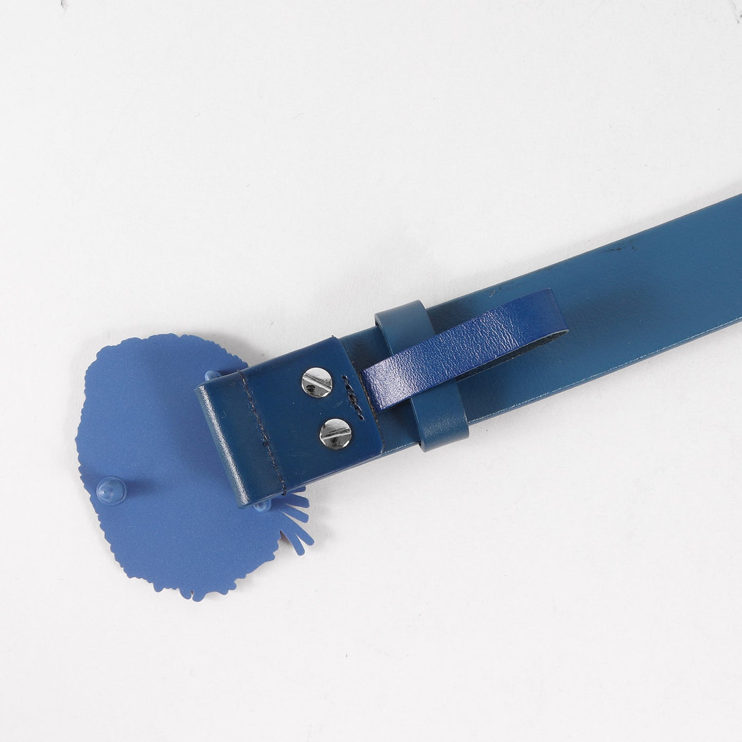 21SS ×fragment design タイガー バックル 型押しロゴ レザー ベルト(Logo Belt)