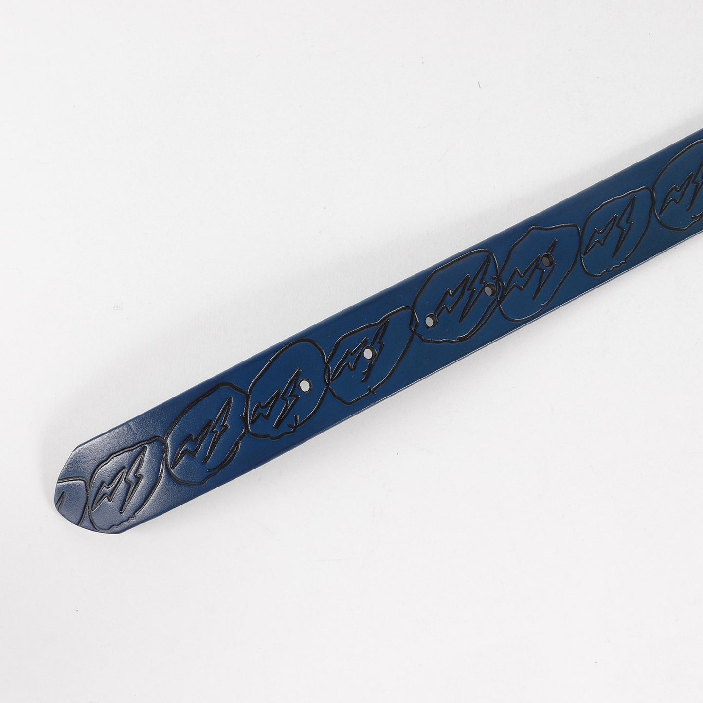 21SS ×fragment design タイガー バックル 型押しロゴ レザー ベルト(Logo Belt)