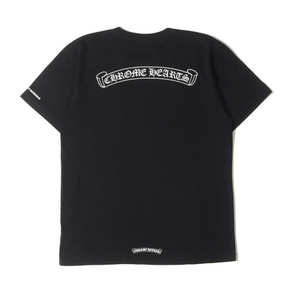 近年モデル スクロールロゴ ポケット Tシャツ