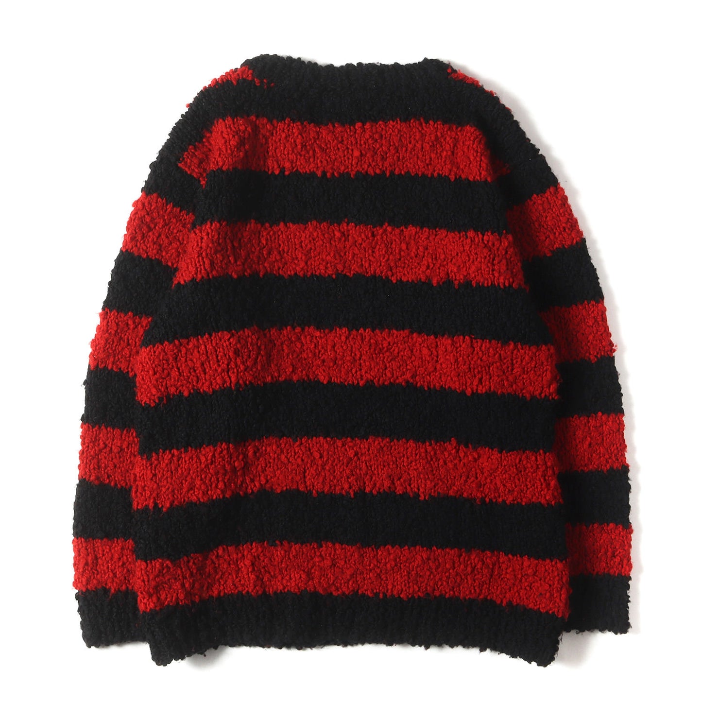 03AW カート期 ルーズ ボーダー ウール ニット セーター