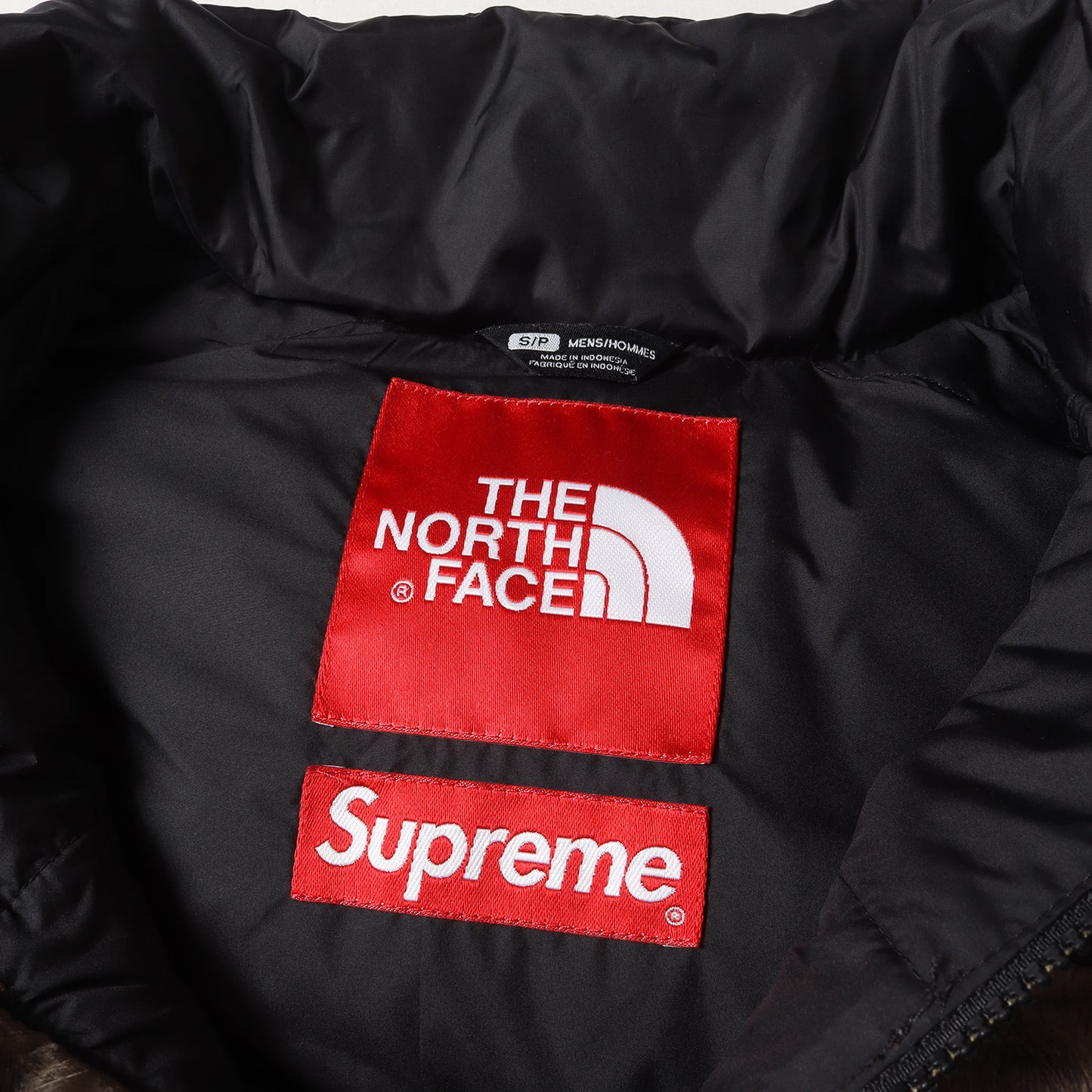 ×THE NORTH FACE ファー柄 ヌプシ ダウンジャケット(Fur Nuptse Jacket)
