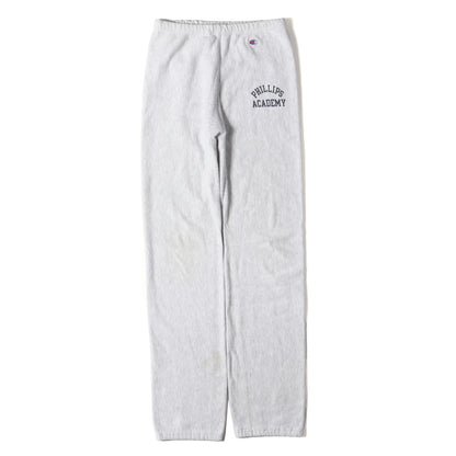 90s 刺繍タグ カレッジロゴ リバースウィーブ スウェットパンツ(USA製)