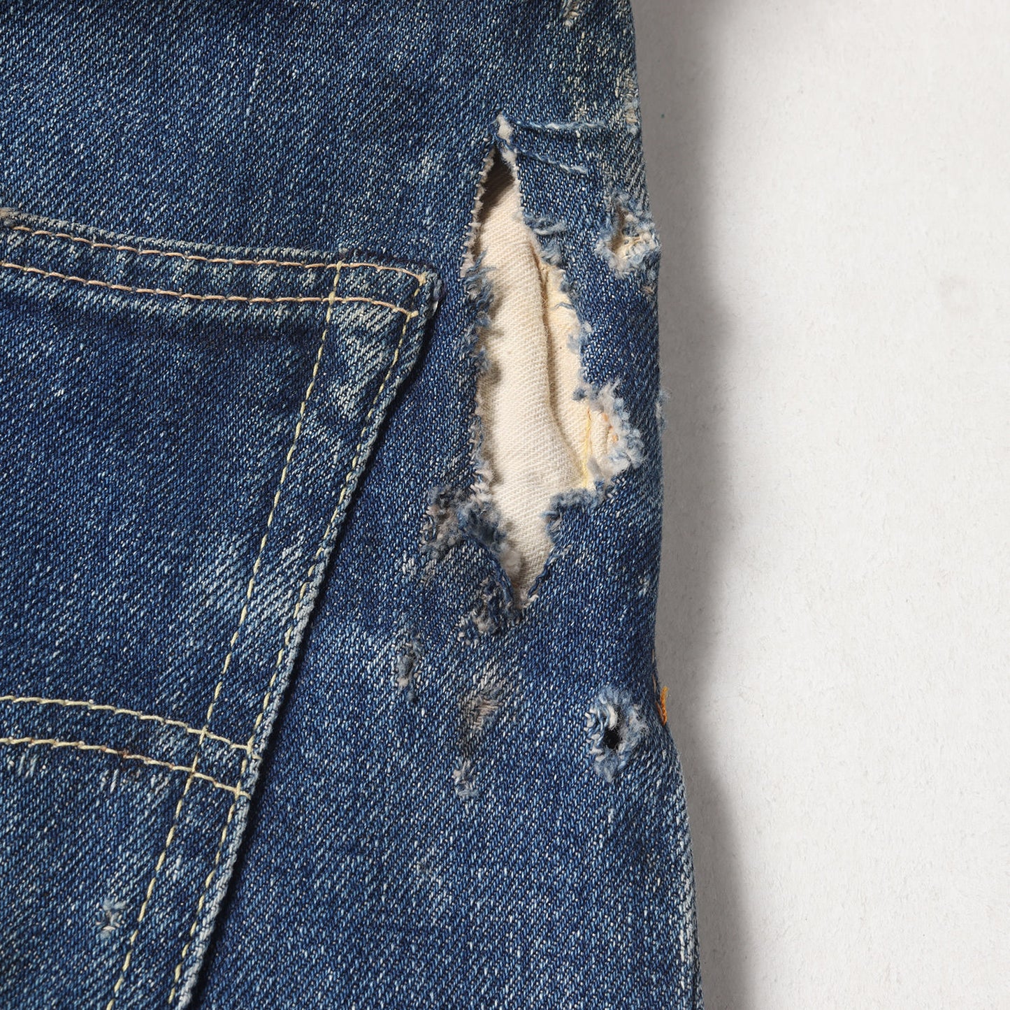 60s 501 BigE デニムパンツ(Vステッチ)