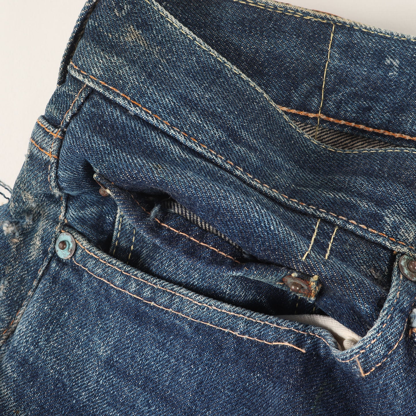 60s 501 BigE デニムパンツ(Vステッチ)