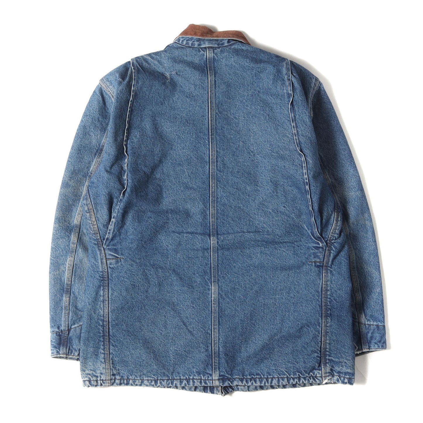 00s ブランケット付き デニム ミシガン チョアコート / カバーオール(USA製)