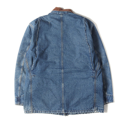 00s ブランケット付き デニム ミシガン チョアコート / カバーオール(USA製)