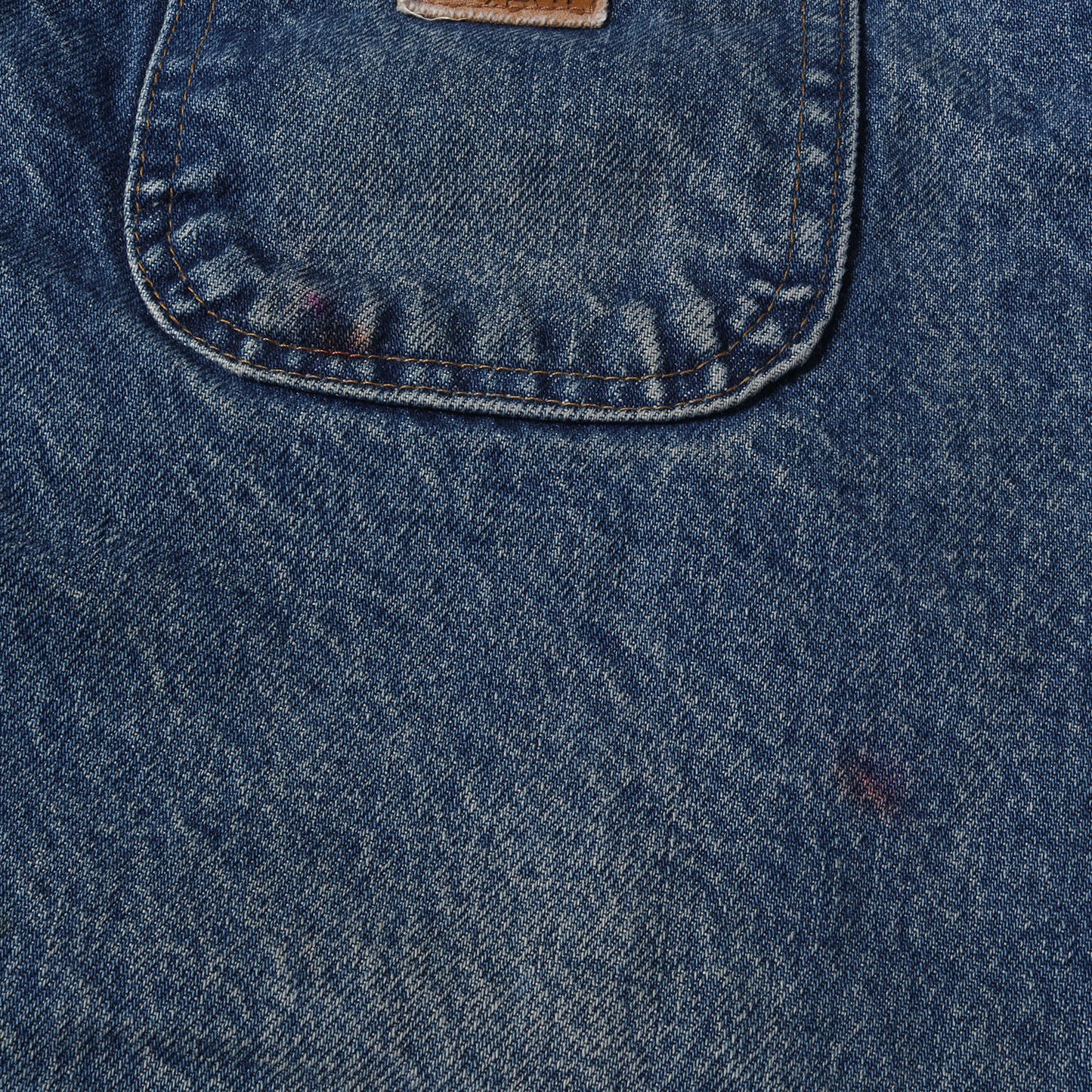 00s ブランケット付き デニム ミシガン チョアコート / カバーオール(USA製)