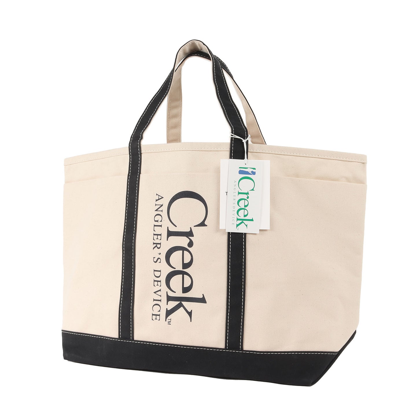 ×This is a(n) ベース フィールド 大型 キャンバス トートバッグ(Base Field Tote)