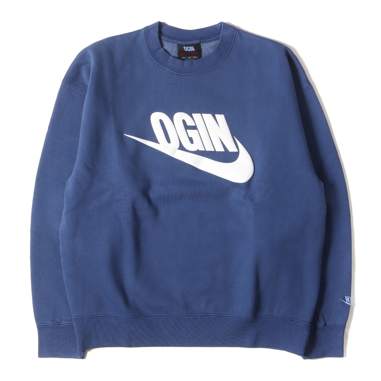 24AW ×NIGO 反転スウッシュロゴ 後染め スウェット(AS NRG Crew Fleece)
