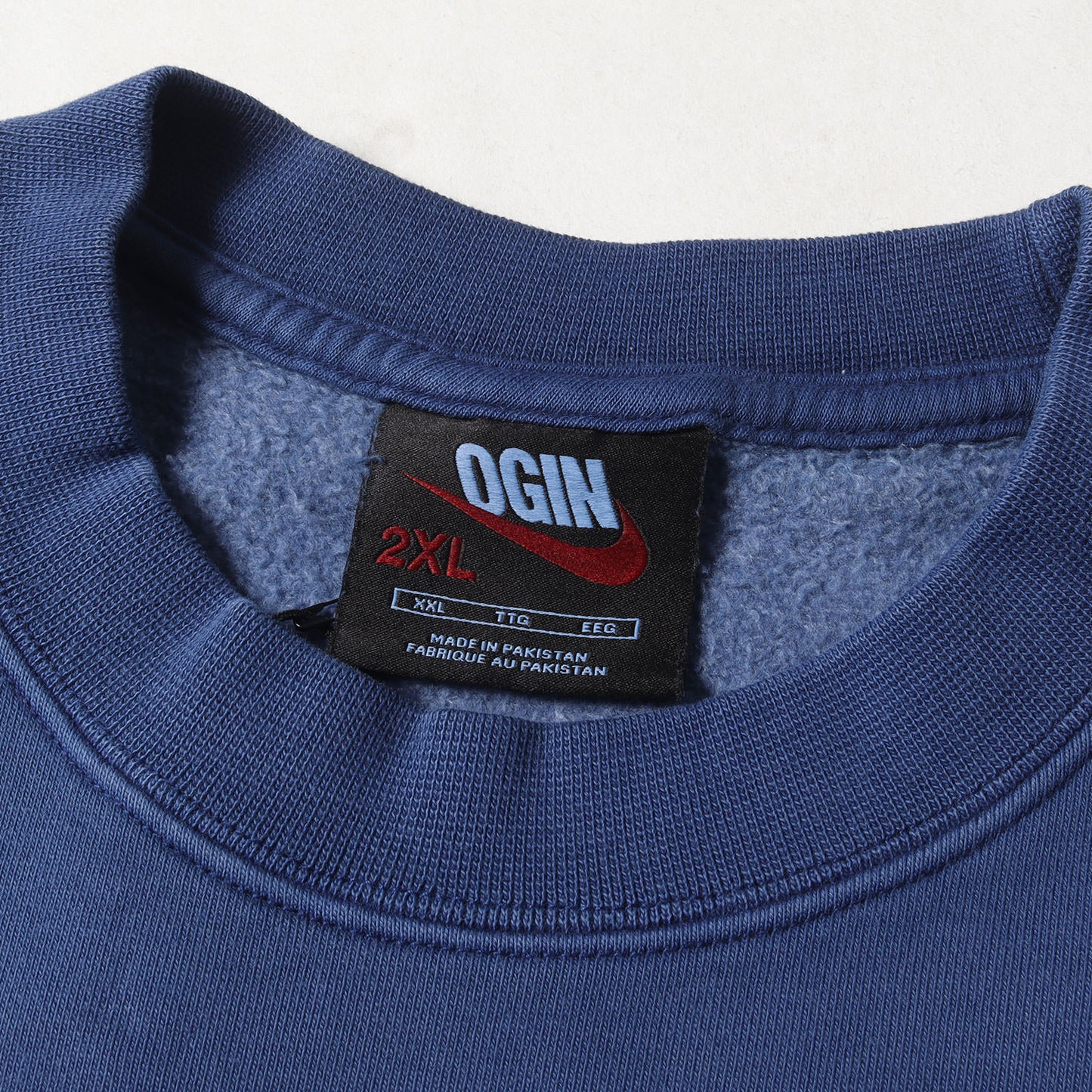 24AW ×NIGO 反転スウッシュロゴ 後染め スウェット(AS NRG Crew Fleece)