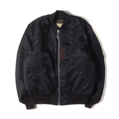 現行モデル WILLIAM GIBSON スレンダーロング MA-1 フライト ジャケット