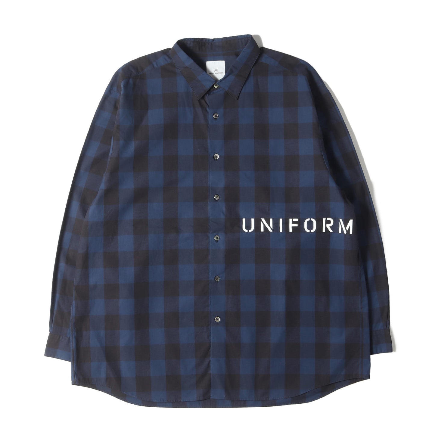 23SS ブロックチェック バギー コットン シャツ(BAGGY SHIRT)