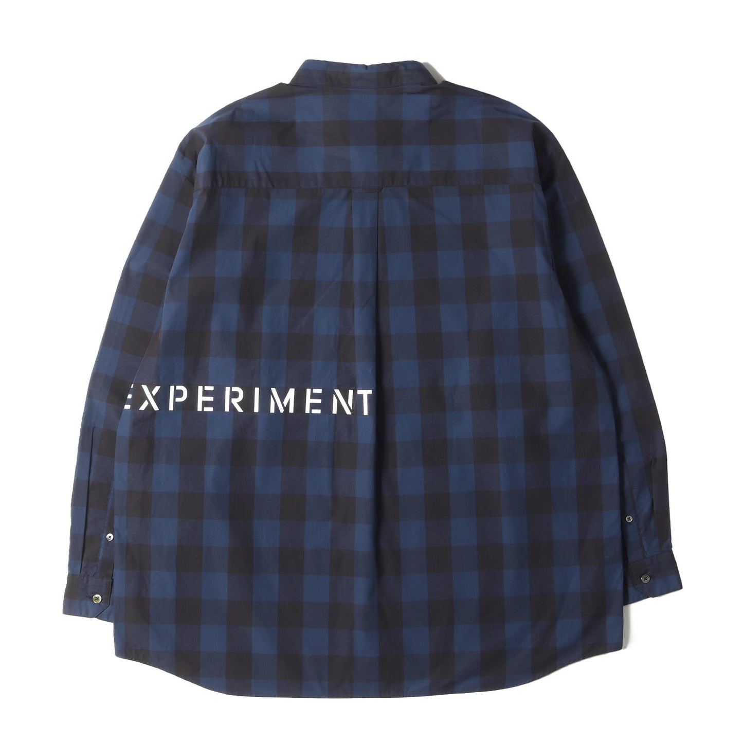 23SS ブロックチェック バギー コットン シャツ(BAGGY SHIRT)