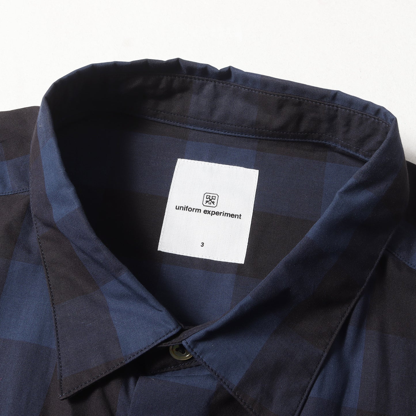 23SS ブロックチェック バギー コットン シャツ(BAGGY SHIRT)