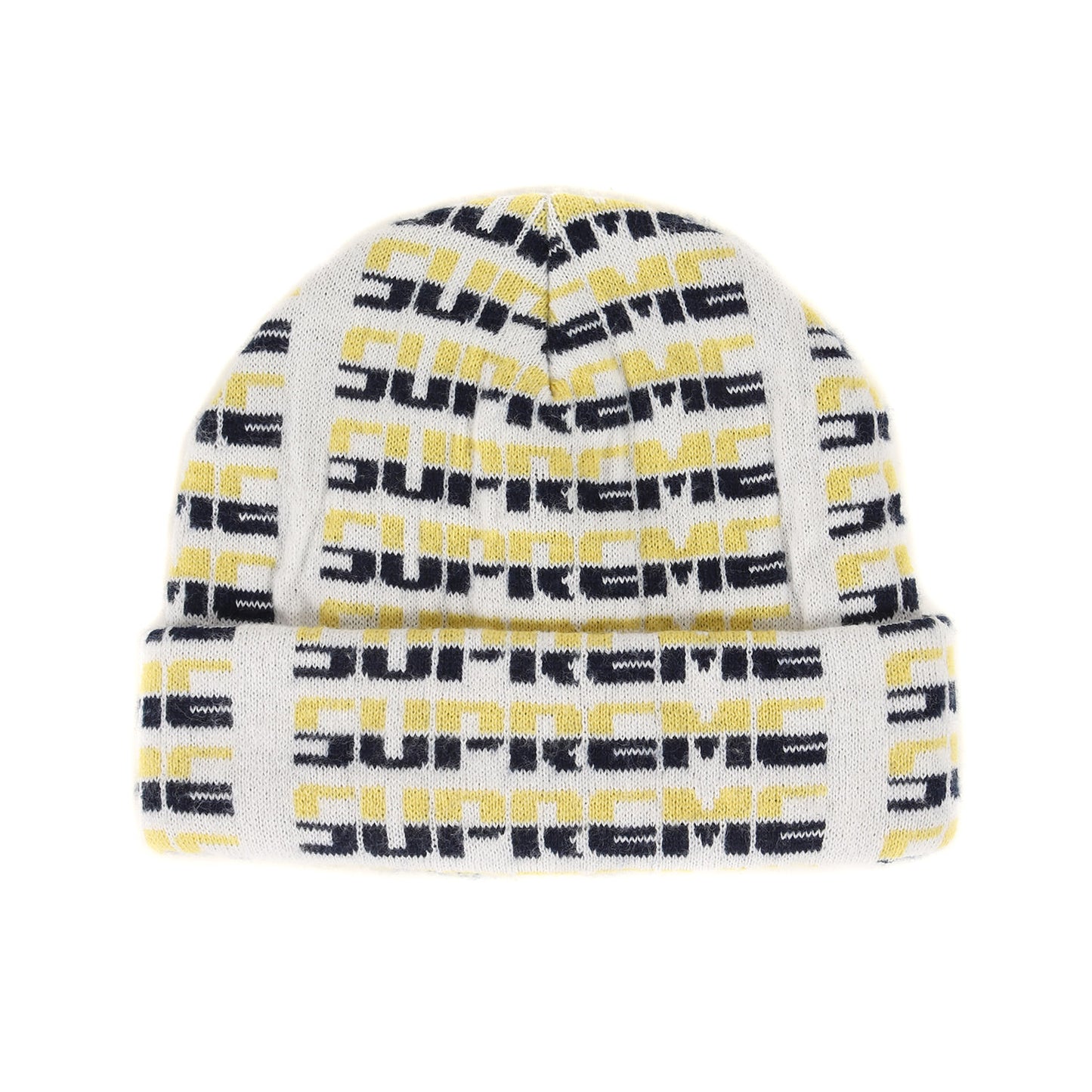 ブランドロゴ柄 ニットビーニー(Repeat Beanie)