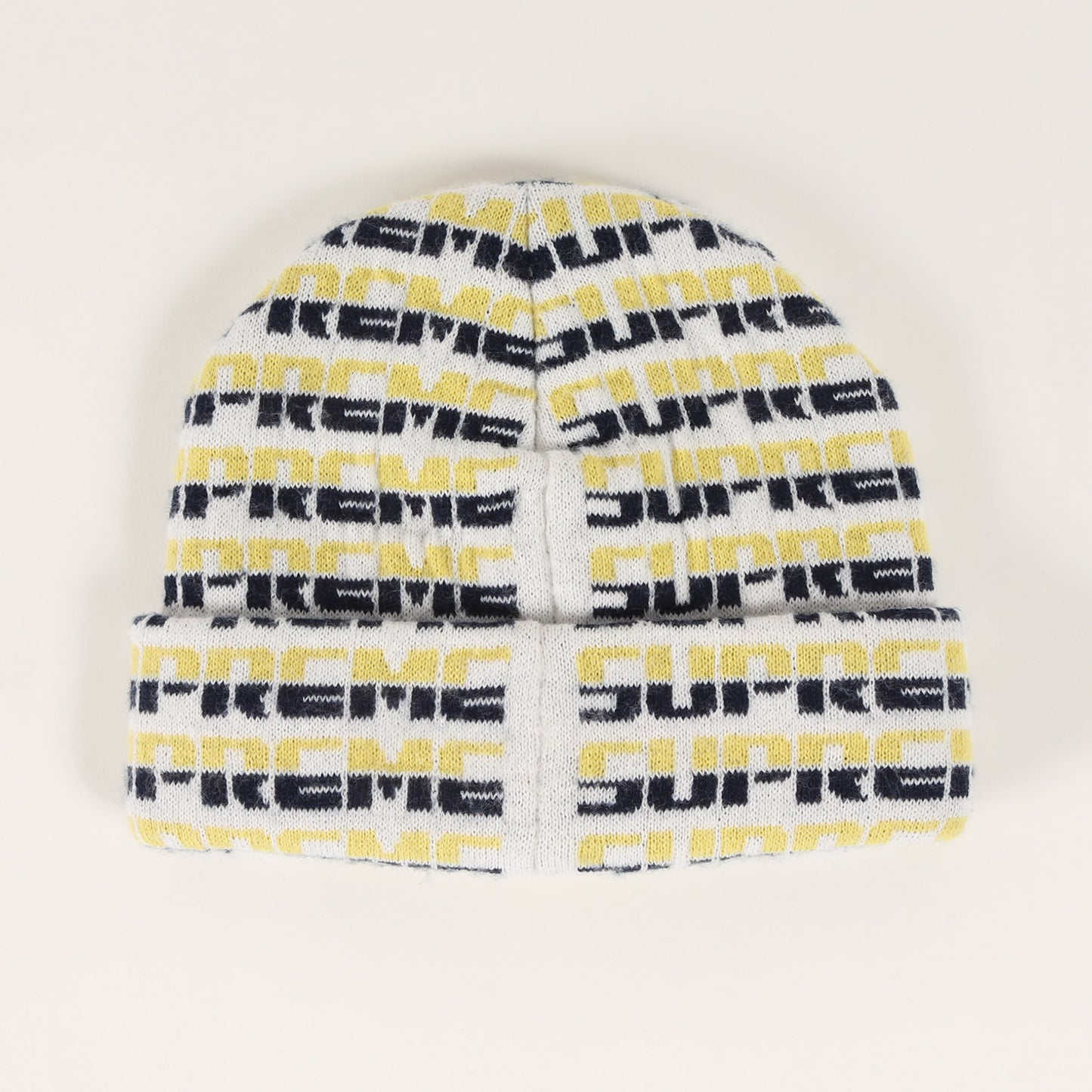 ブランドロゴ柄 ニットビーニー(Repeat Beanie)