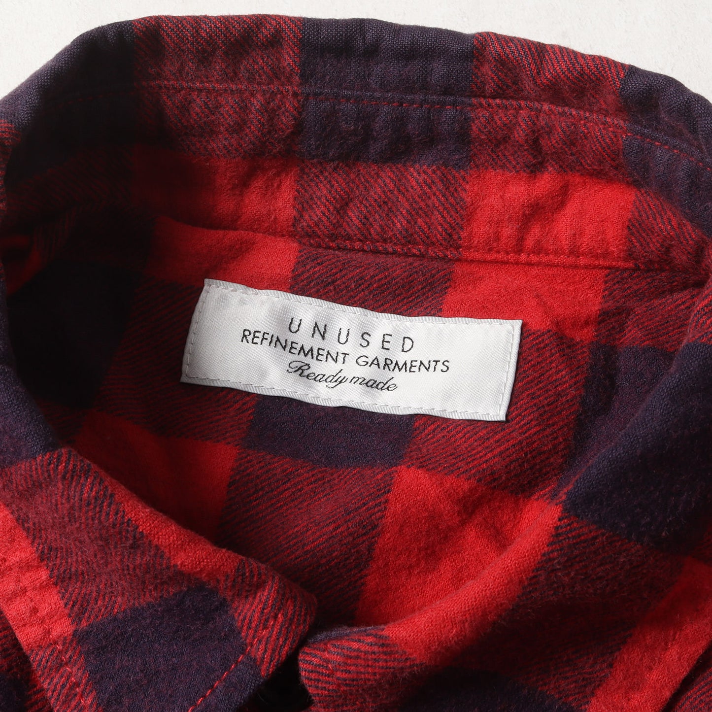 ユーズド加工 ブロックチェック フランネルシャツ(block check nel shirt)