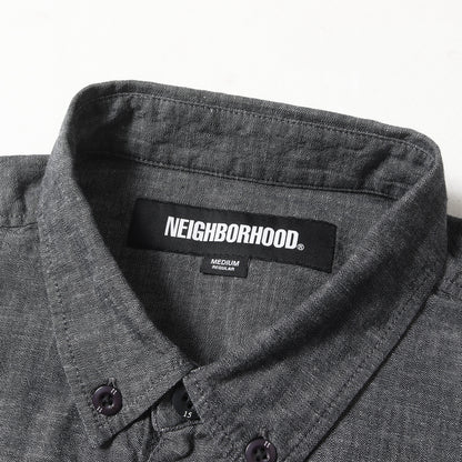 24AW シャンブレー ボタンダウンシャツ(CHAMBRAY BD SHIRT LS)